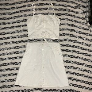 Hollister white two piece set! β¨